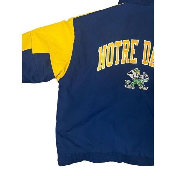 Logo 7 Vintage Notre Dame Fighting Irish Full Zip Jacket sz Large - Picture 7 of 7